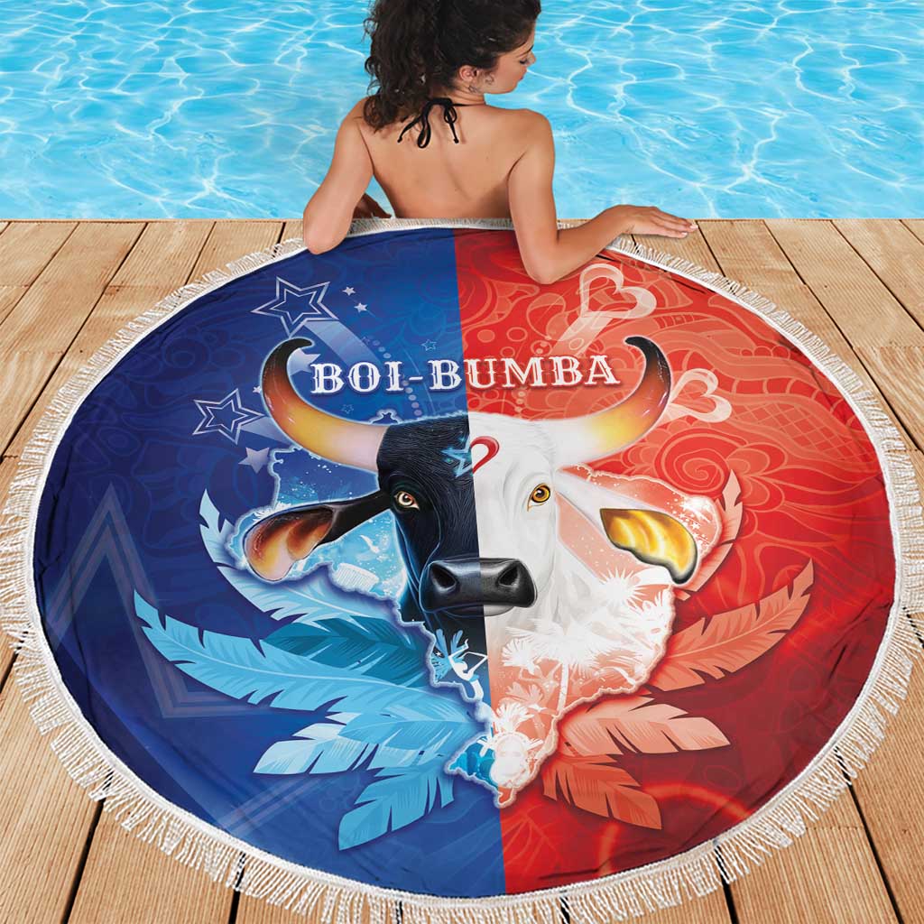 Brazil Folklore Festival Beach Blanket Boi Bumba - Wonder Print Shop