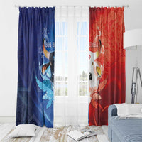 Brazil Folklore Festival Window Curtain Boi Bumba - Wonder Print Shop