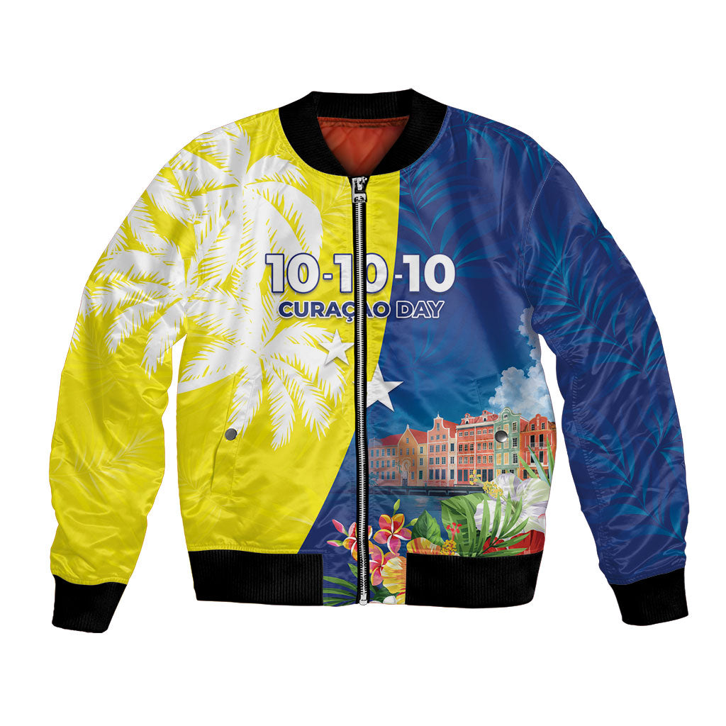 Curacao Day Bomber Jacket One People One Heart