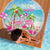 Hawaii Christmas Beach Blanket Deck The Palms Holiday Flamingos LT05 - Wonder Print Shop