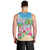 Hawaii Christmas Men Tank Top Deck The Palms Holiday Flamingos LT05 - Wonder Print Shop