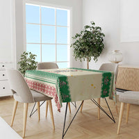 Funny Skeleton Christmas Tablecloth It's Fine I'm Fine Everything Is Fine - Wonder Print Shop