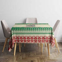 Funny Skeleton Christmas Tablecloth It's Fine I'm Fine Everything Is Fine - Wonder Print Shop