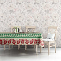 Funny Skeleton Christmas Tablecloth It's Fine I'm Fine Everything Is Fine - Wonder Print Shop