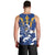 Personalized Barbados Men Tank Top Poseidon Trident