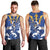 Personalized Barbados Men Tank Top Poseidon Trident