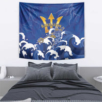 Barbados Tapestry Poseidon Trident