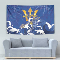 Barbados Tapestry Poseidon Trident
