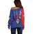 Cuba Coat Of Arms Off Shoulder Sweater The Pearl Of The Antilles