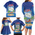 Cuba Family Matching Long Sleeve Bodycon Dress and Hawaiian Shirt Funny Macaw Decorative Map