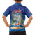 Cuba Family Matching Off The Shoulder Long Sleeve Dress and Hawaiian Shirt Funny Macaw Decorative Map