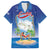 Cuba Family Matching Off Shoulder Maxi Dress and Hawaiian Shirt Funny Macaw Decorative Map