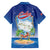 Cuba Family Matching Tank Maxi Dress and Hawaiian Shirt Funny Macaw Decorative Map