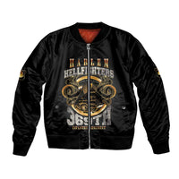 Never Forget Harlem Hellfighters Bomber Jacket Strength Courage And Glory