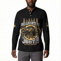 Never Forget Harlem Hellfighters Button Sweatshirt Strength Courage And Glory