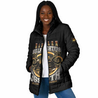 Never Forget Harlem Hellfighters Padded Jacket Strength Courage And Glory