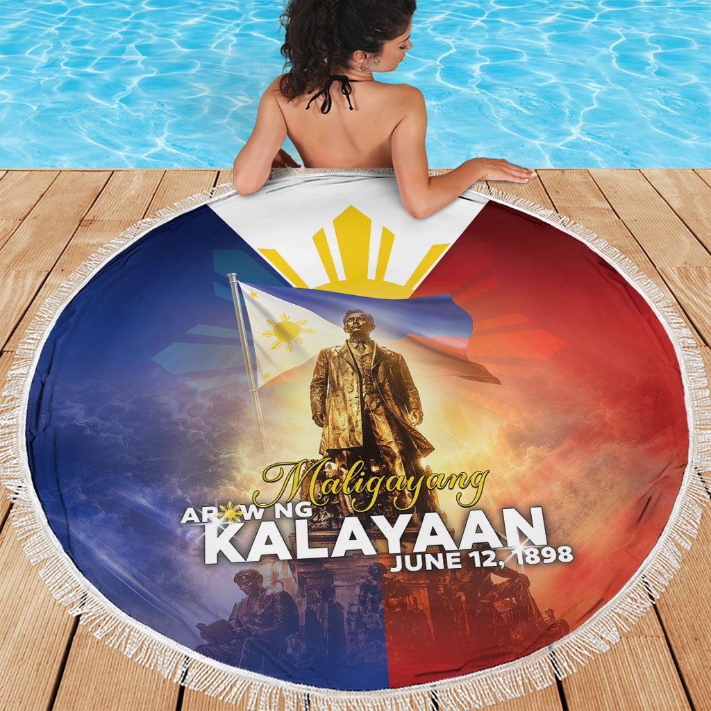 Philippines Beach Blanket Maligayang Araw Ng Kalayaan
