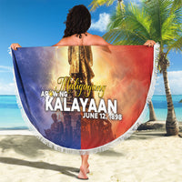Philippines Beach Blanket Maligayang Araw Ng Kalayaan