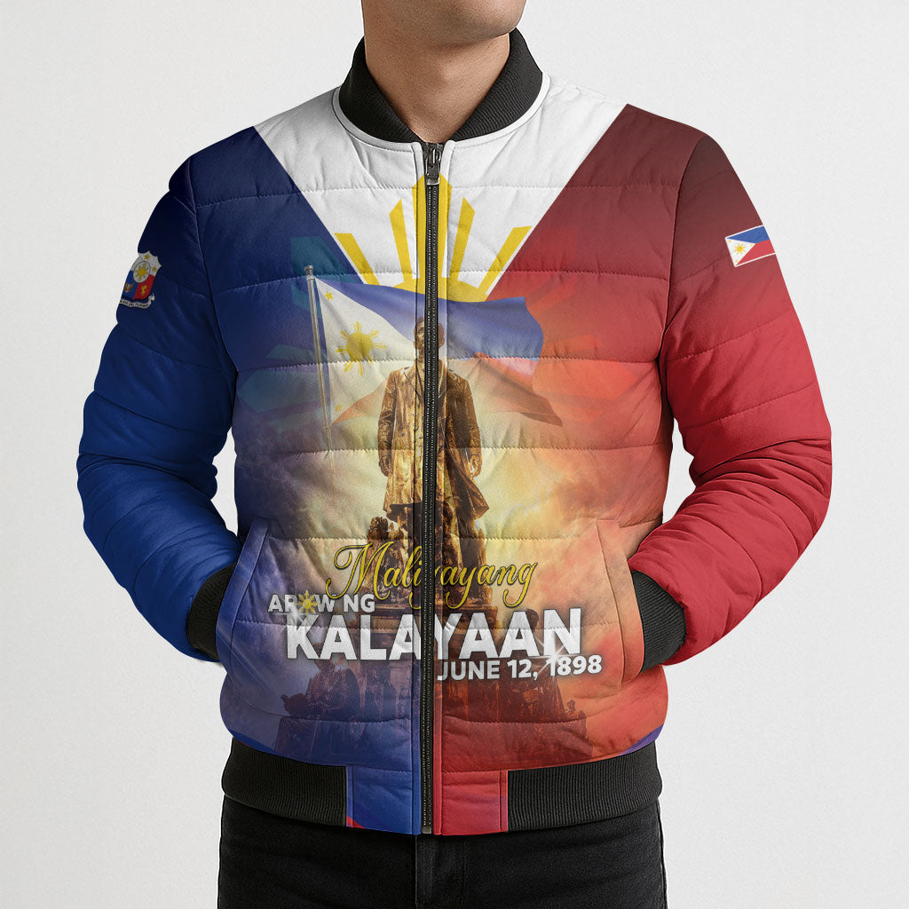 Philippines Bomber Puffer Jacket Maligayang Araw Ng Kalayaan