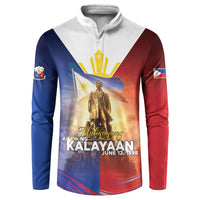 Philippines Button Sweatshirt Maligayang Araw Ng Kalayaan