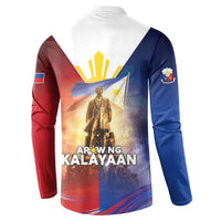 Philippines Button Sweatshirt Maligayang Araw Ng Kalayaan