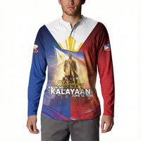 Philippines Button Sweatshirt Maligayang Araw Ng Kalayaan