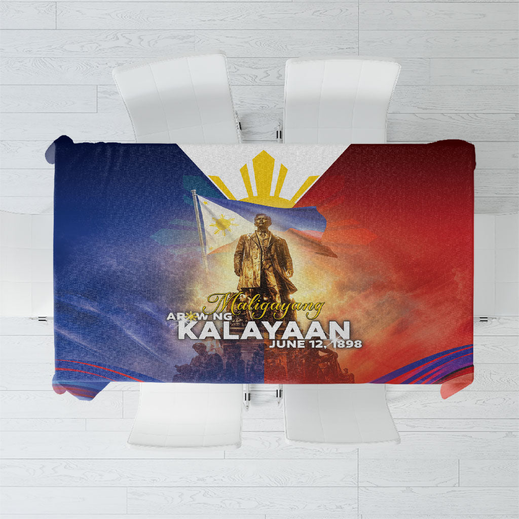 Philippines Tablecloth Maligayang Araw Ng Kalayaan