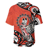 Canada National Indigenous Peoples Day Baseball Jersey Haida Art Eagle