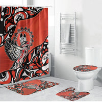 Canada National Indigenous Peoples Day Bathroom Set Haida Art Eagle