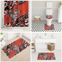Canada National Indigenous Peoples Day Bathroom Set Haida Art Eagle