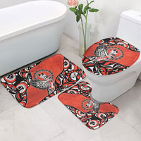 Canada National Indigenous Peoples Day Bathroom Set Haida Art Eagle