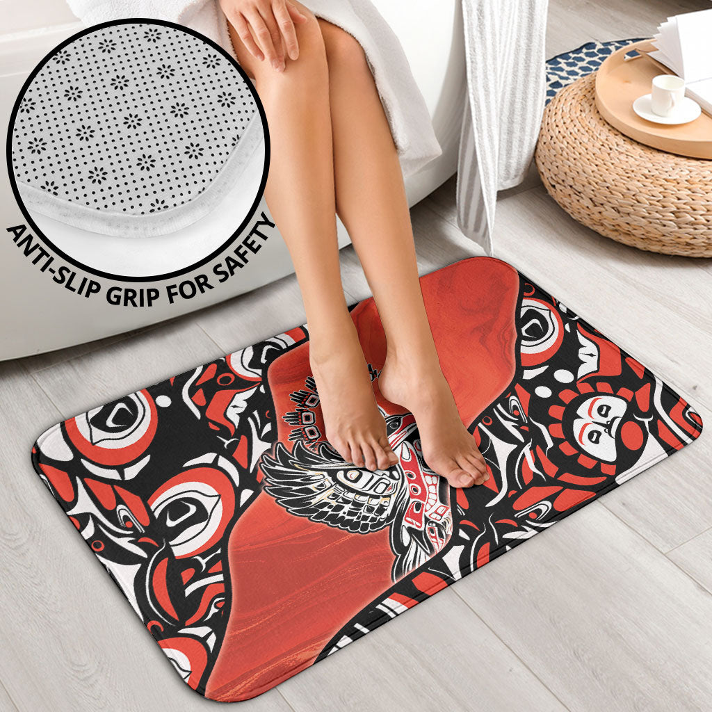 Canada National Indigenous Peoples Day Bathroom Set Haida Art Eagle