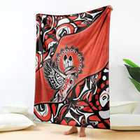 Canada National Indigenous Peoples Day Blanket Haida Art Eagle