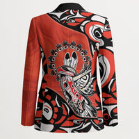 Canada National Indigenous Peoples Day Blazer Haida Art Eagle