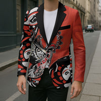 Canada National Indigenous Peoples Day Blazer Haida Art Eagle