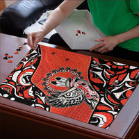 Canada National Indigenous Peoples Day Puzzle Haida Art Eagle