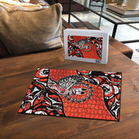 Canada National Indigenous Peoples Day Puzzle Haida Art Eagle