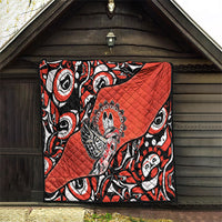 Canada National Indigenous Peoples Day Quilt Haida Art Eagle