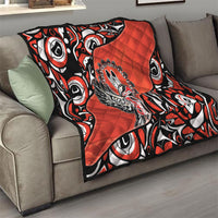Canada National Indigenous Peoples Day Quilt Haida Art Eagle