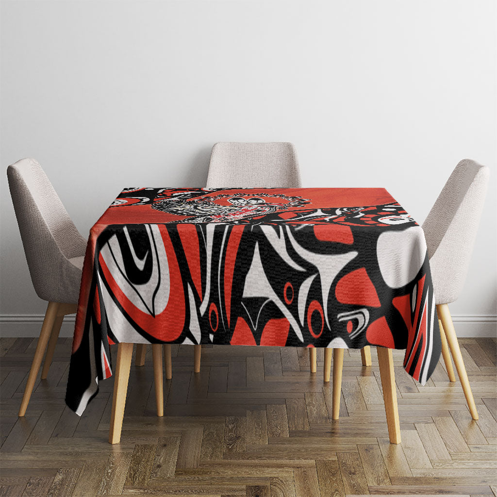 Canada National Indigenous Peoples Day Tablecloth Haida Art Eagle