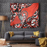Canada National Indigenous Peoples Day Tapestry Haida Art Eagle