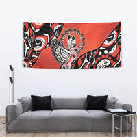 Canada National Indigenous Peoples Day Tapestry Haida Art Eagle
