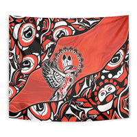Canada National Indigenous Peoples Day Tapestry Haida Art Eagle