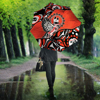 Canada National Indigenous Peoples Day Umbrella Haida Art Eagle