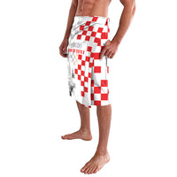 Personalized Croatia Hrvatska Lavalava National Day 2026 White Version