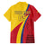 Custom Colombia 2024 Football Family Matching Puletasi and Hawaiian Shirt Go Champions Los Cafeteros LT05 - Wonder Print Shop