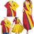 Custom Colombia 2024 Football Family Matching Summer Maxi Dress and Hawaiian Shirt Go Champions Los Cafeteros LT05 - Wonder Print Shop