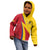 Custom Colombia 2024 Football Kid Hoodie Go Champions Los Cafeteros LT05 - Wonder Print Shop