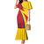 Custom Colombia 2024 Football Mermaid Dress Go Champions Los Cafeteros LT05 - Wonder Print Shop