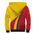 Custom Colombia 2024 Football Sherpa Hoodie Go Champions Los Cafeteros LT05 - Wonder Print Shop